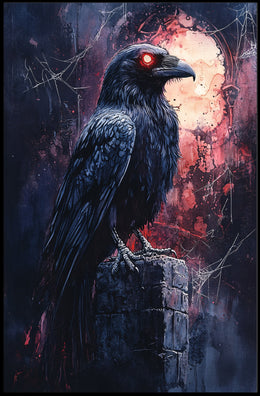 The Enigmatic Raven Poster