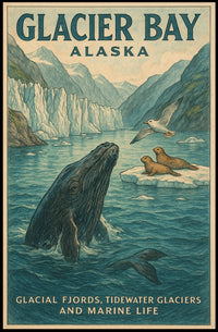 Glacier Bay, Alaska Poster