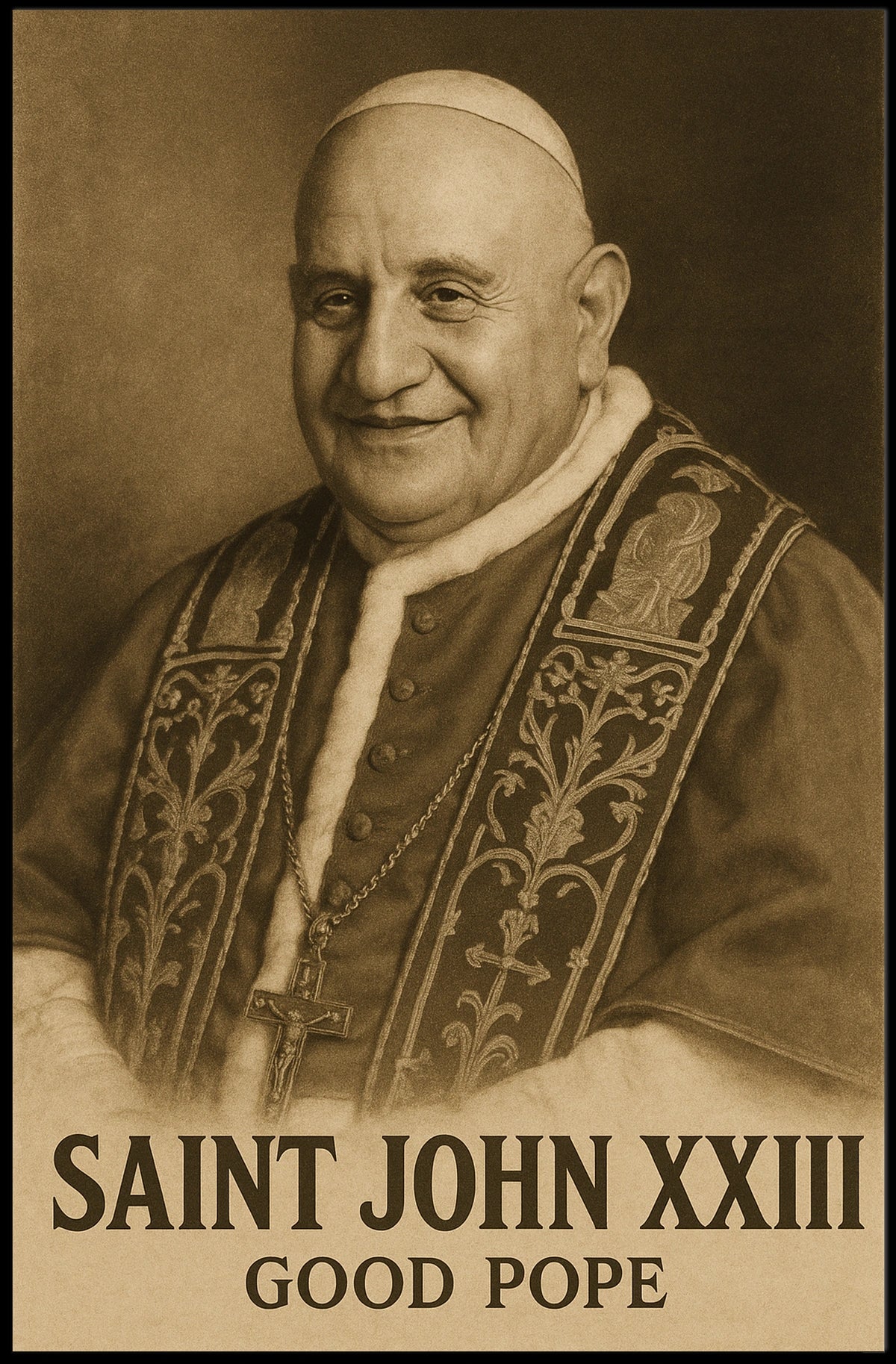Saint John Xxiii Good Pope Poster