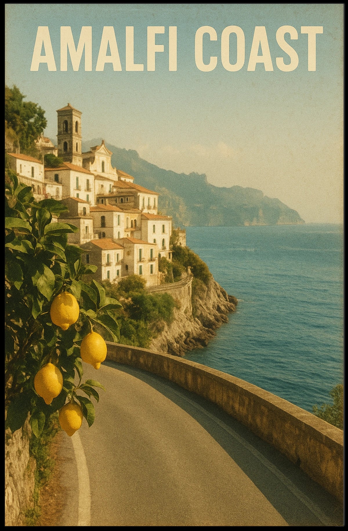 Amalfi Coast Poster