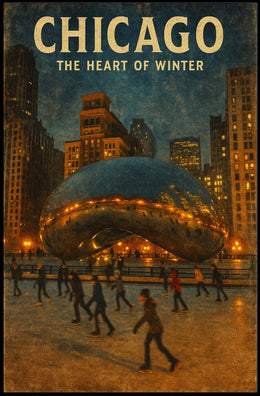 Chicago The Heart Of Winter Poster