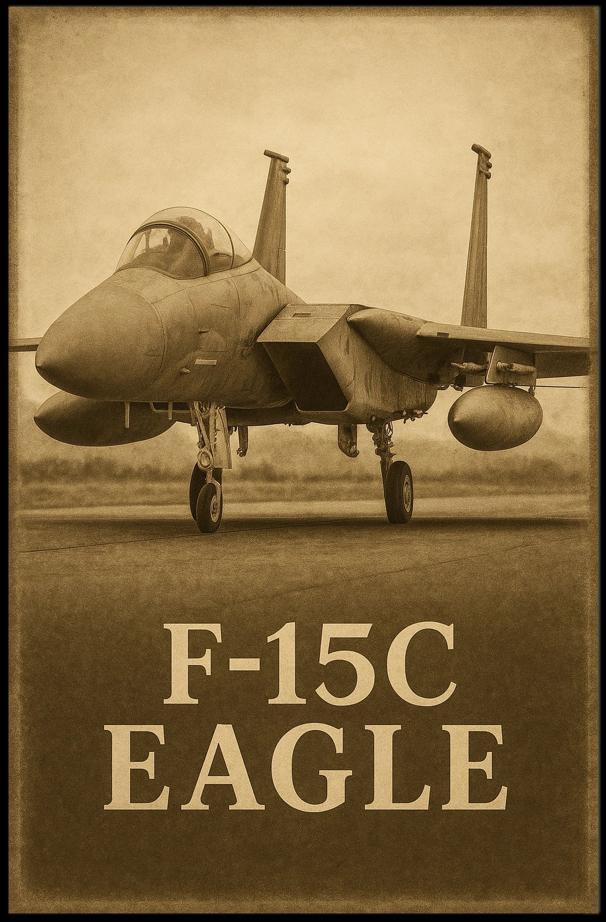 F-15C Eagle Poster