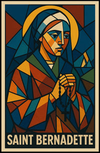 Saint Bernadette Poster