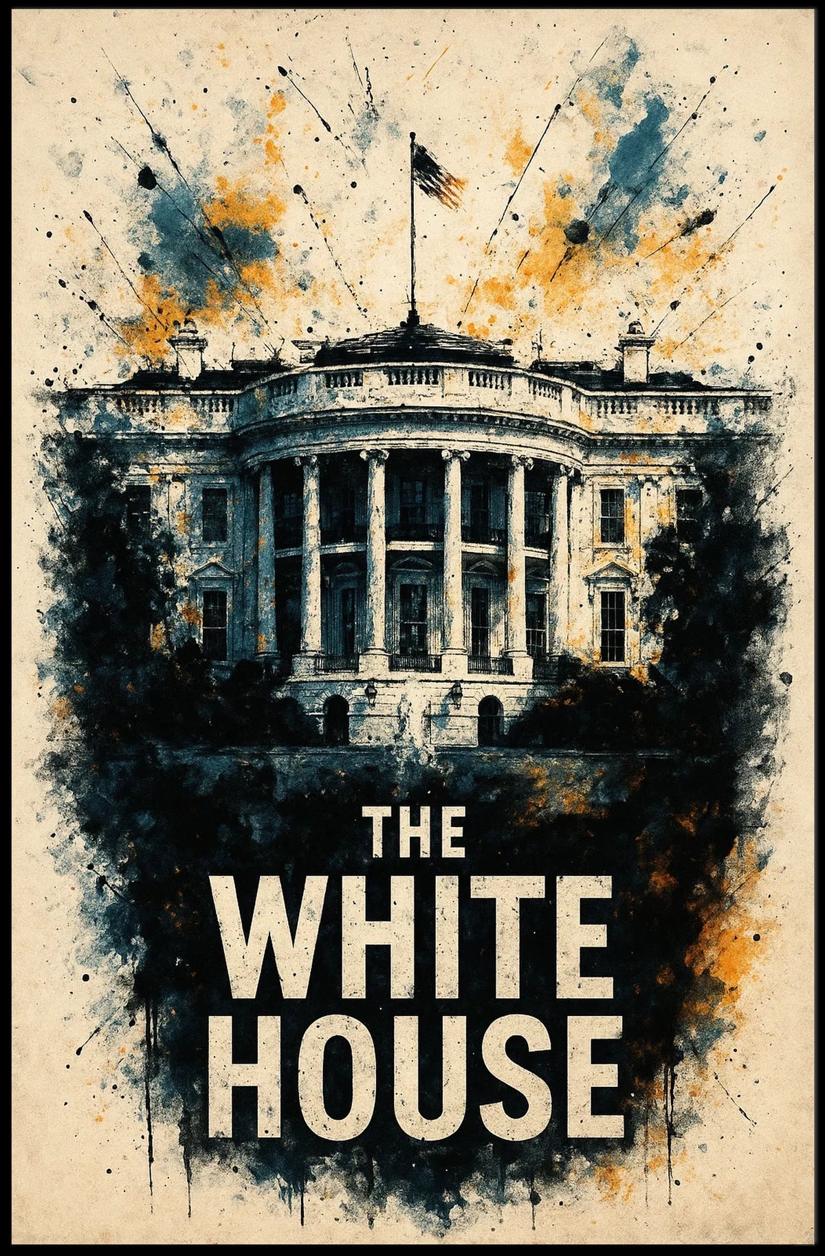 The White House Poster