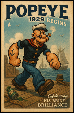 Popeye 1929 Art Poster POP-140