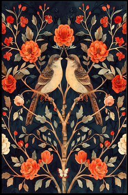 Floral Harmony Wall Art Print for Home Decor