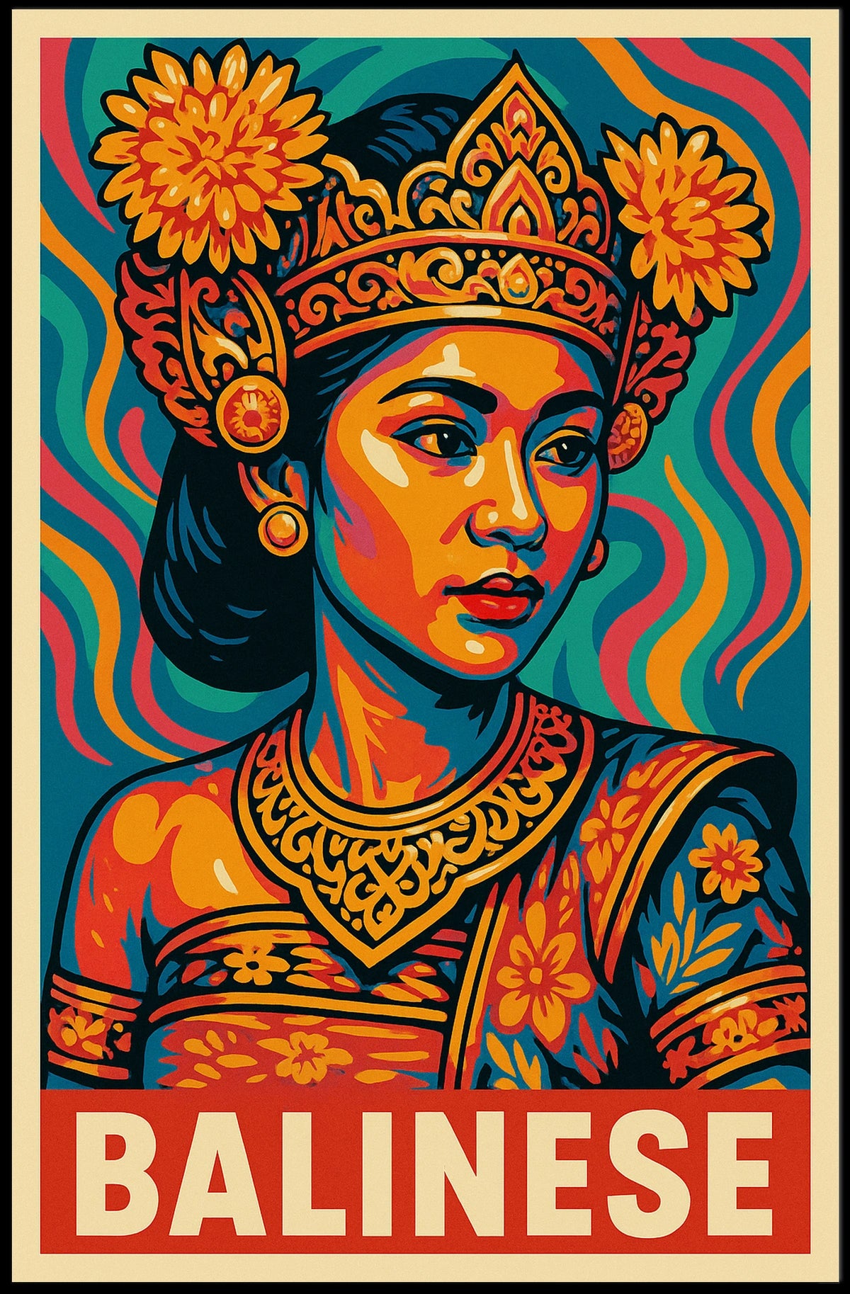 Balinese Heritage Poster