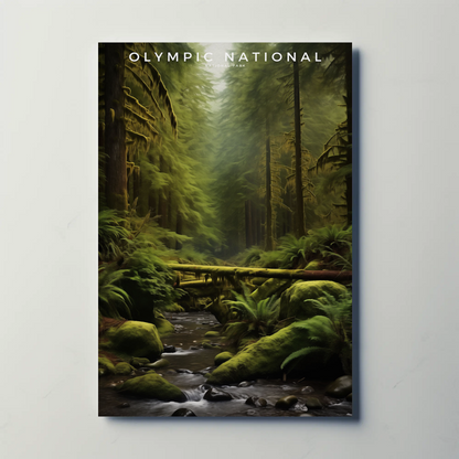Olympic National Park Poster