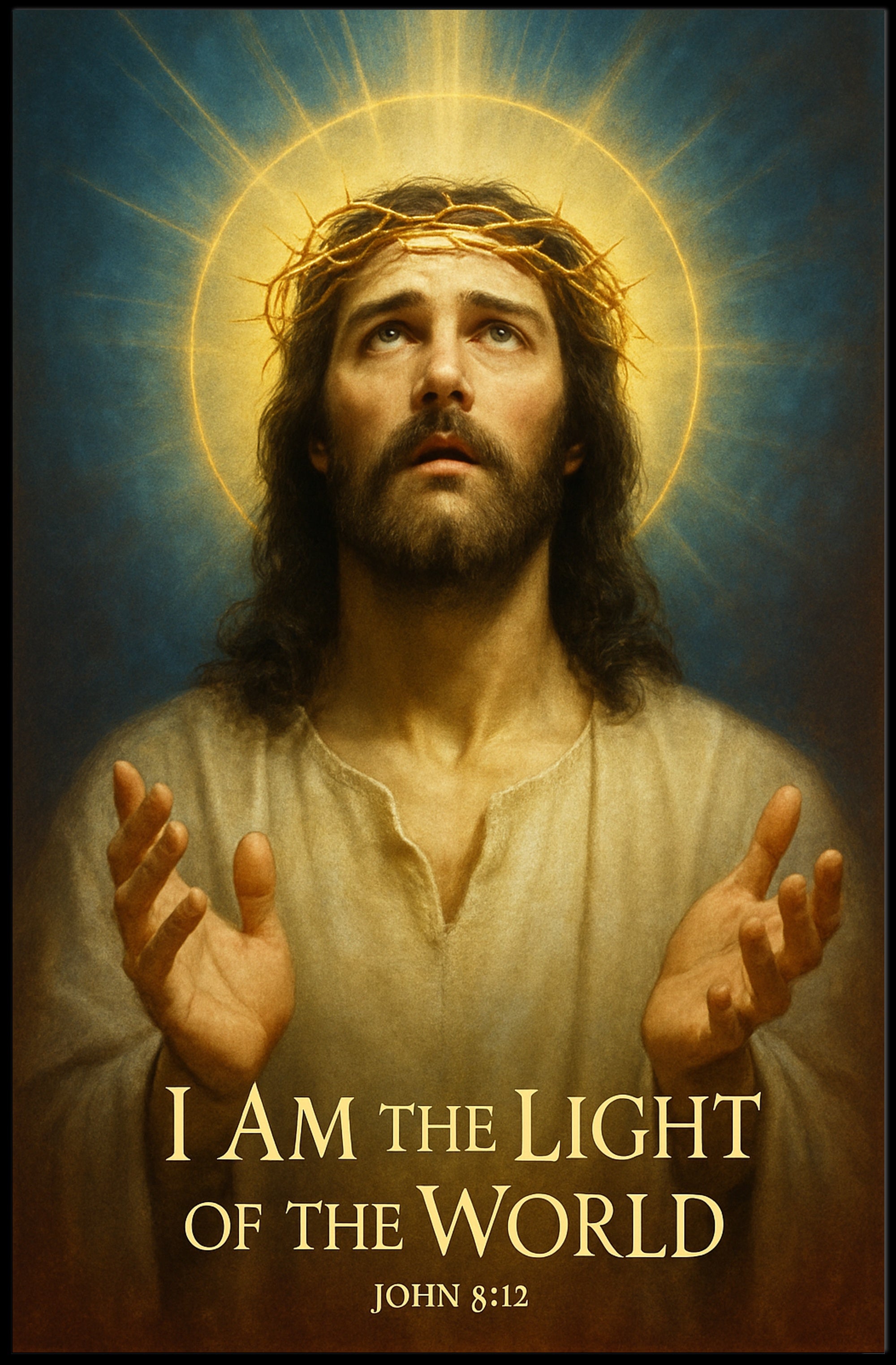 I Am The Light Of The World Poster
