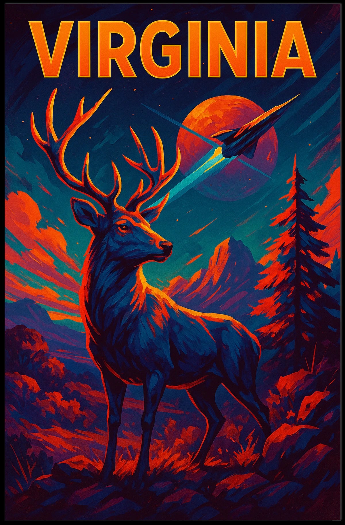 Virginia Wilderness Poster