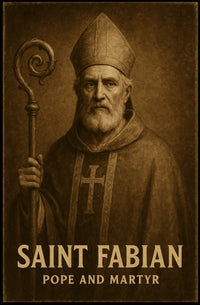 Saint Fabian Pope And Martyr Poster