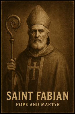 Saint Fabian Pope And Martyr Poster
