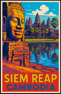 Siem Reap, Cambodia Poster