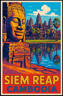 Siem Reap, Cambodia Poster