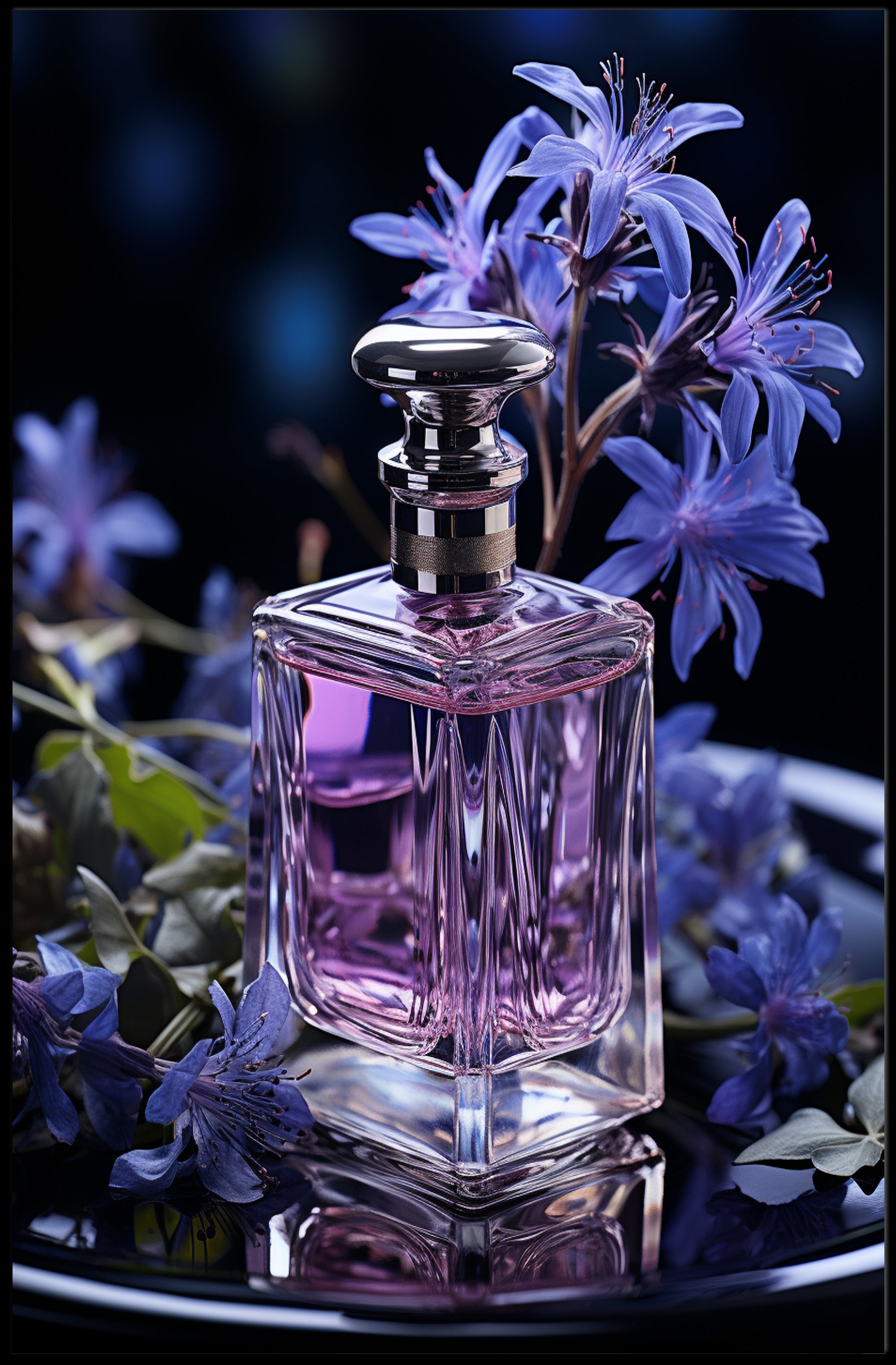 Elegance In Bloom Poster PosterGoat