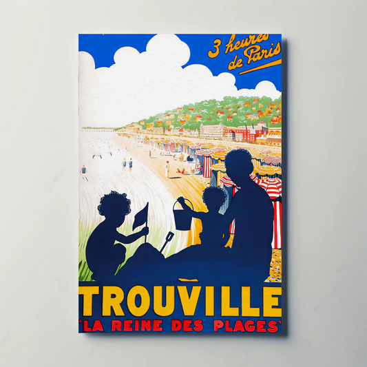 Trouville France Travel Poster