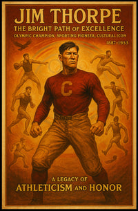 Jim Thorpe: A Legacy of Athleticism and Honor Poster