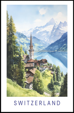 Scenic Switzerland Poster PosterGoat