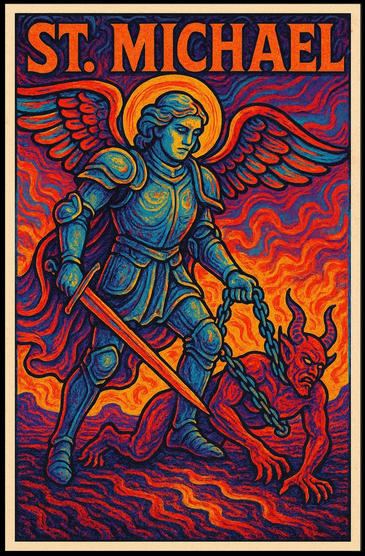 St. Michael The Archangel Poster
