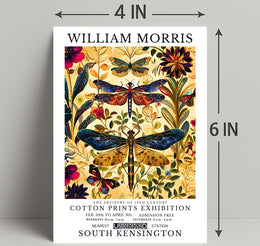 William Morris Inspired Exhibition Art Nouveau Poster