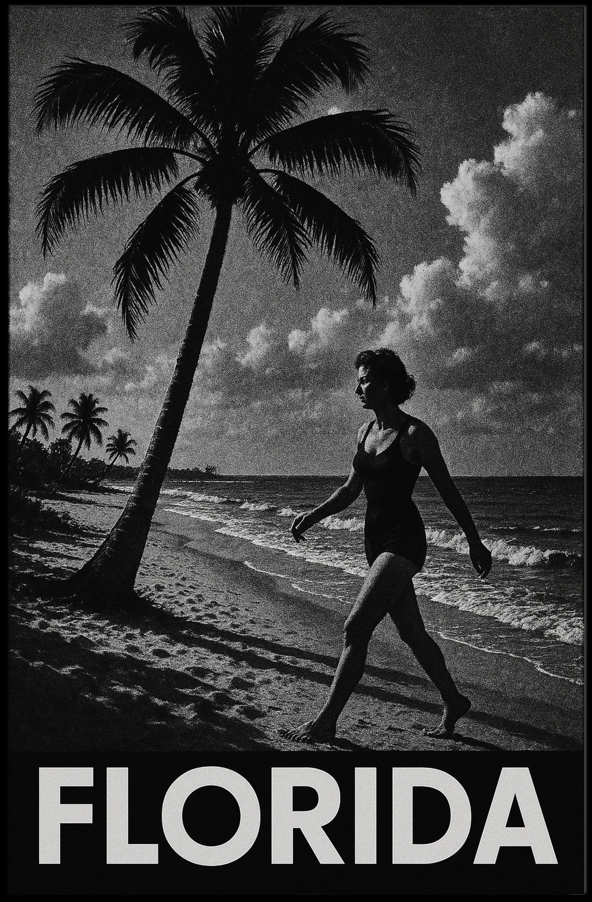 Florida Beach Vibes Poster