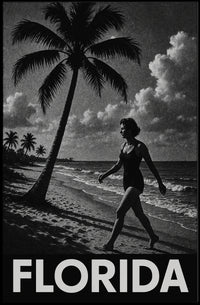 Florida Beach Vibes Poster