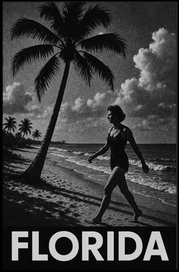 Florida Beach Vibes Poster