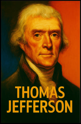 Thomas Jefferson Vintage Americana Poster