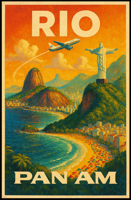 Rio Pan Am Travel Poster