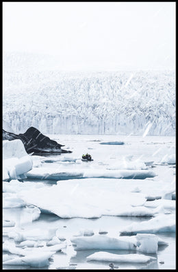 Icy Expedition Poster