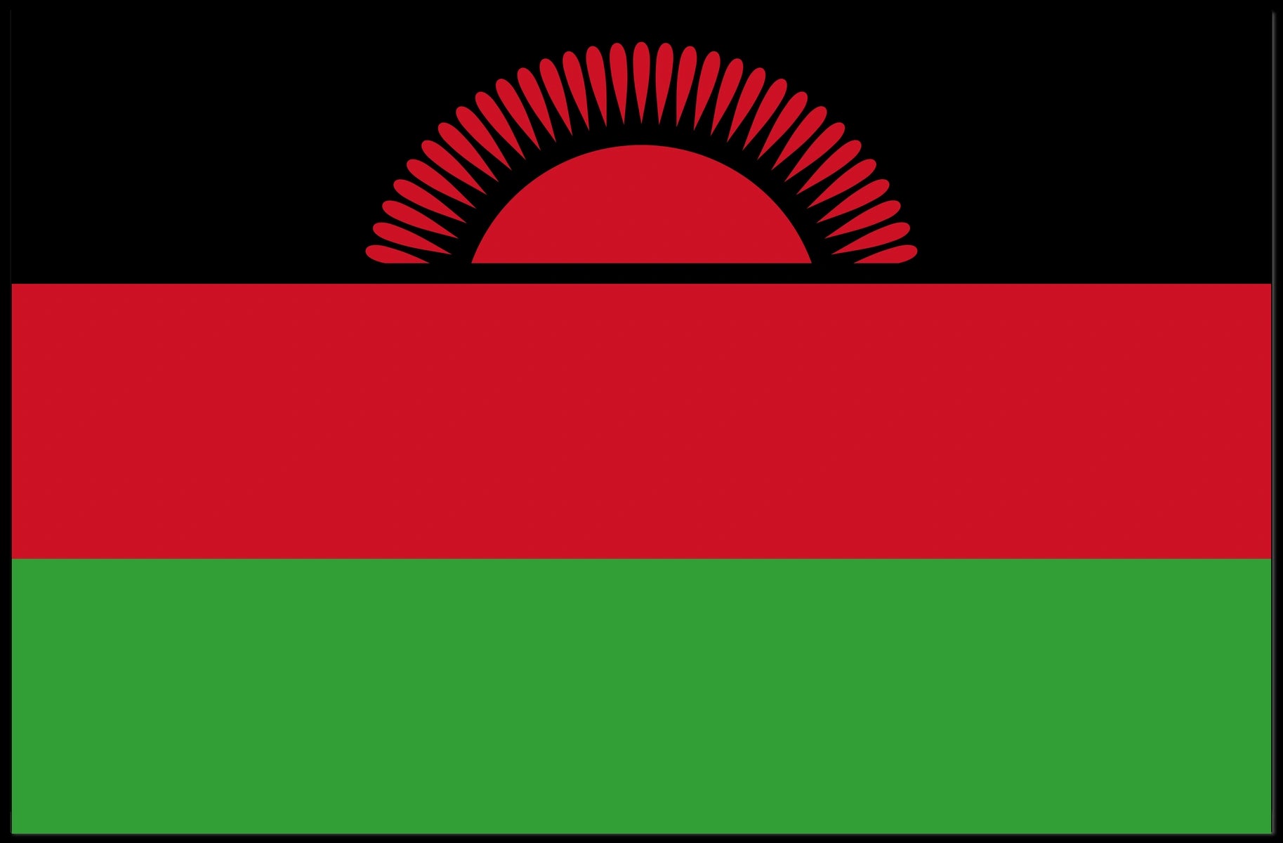 Malawi Flag Poster