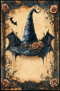 Enchanted WitchS Hat Poster