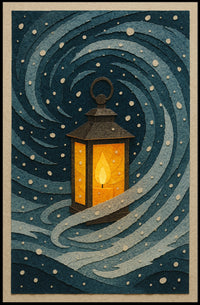 Guiding Light in the Storm Poster