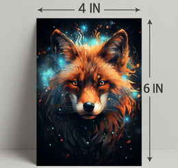 Mystical Fox Poster PosterGoat