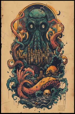 The Enigma of the Deep Wall Art Poster Print PosterGoat