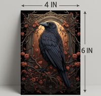 The Enigmatic Raven Poster