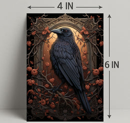 The Enigmatic Raven Poster