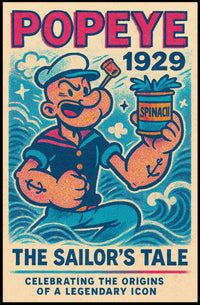 Popeye 1929 Art Poster POP-72