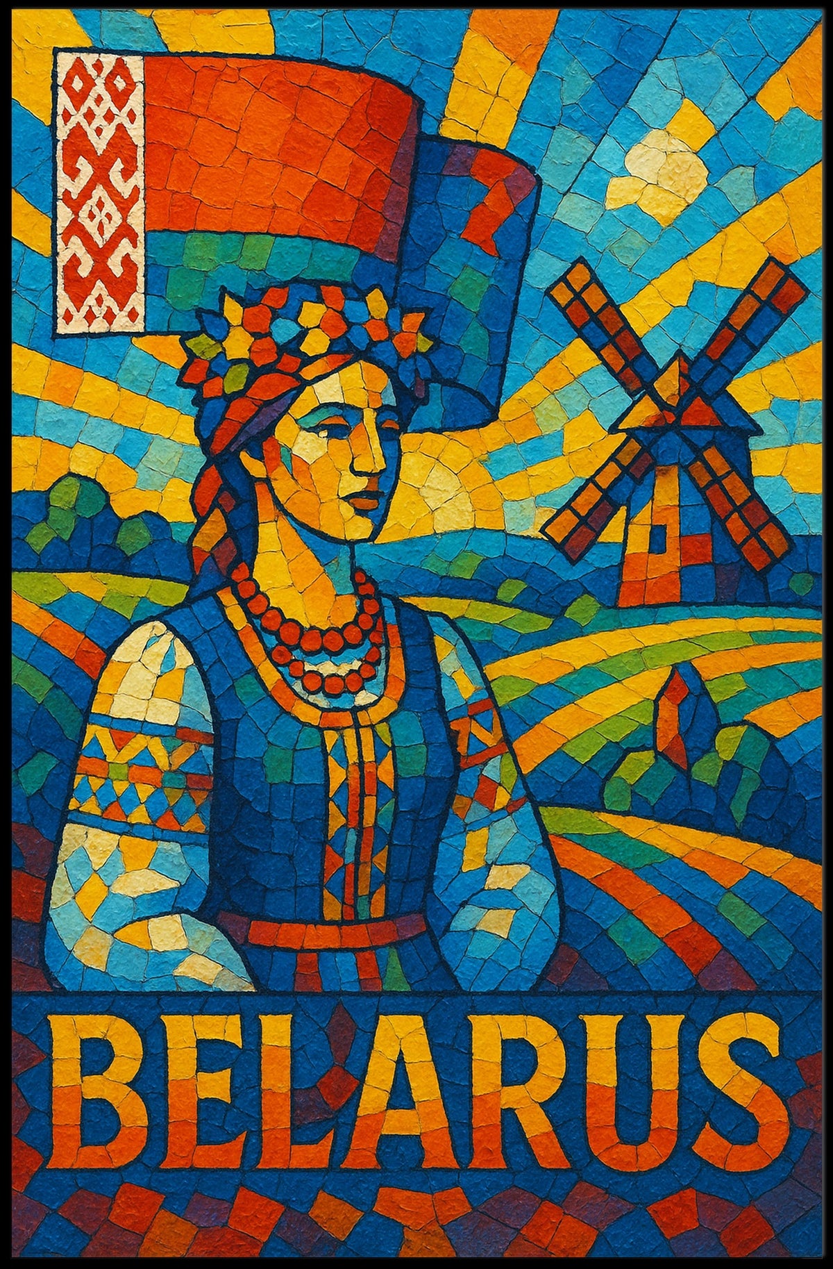 Belarusian Heritage Poster