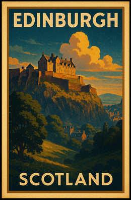 Edinburgh Castle A Scottish Icon Poster