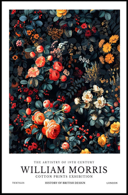 William Morris Cotton Prints Wall Art Poster