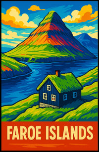 Faroe Islands Scenic Poster