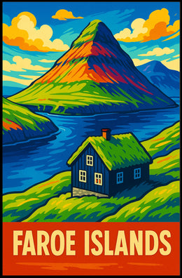Faroe Islands Scenic Poster