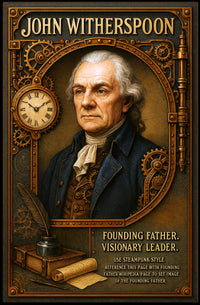 John Witherspoon Founding Father Poster PosterGoat