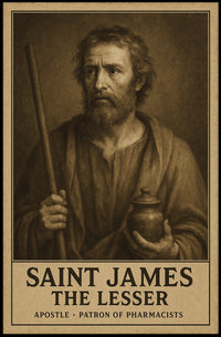 Saint James The Lesser Apostle And Poster
