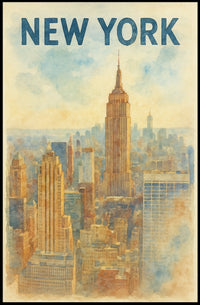 New York Skyline Poster