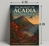 The Majesty of Acadia Poster PosterGoat