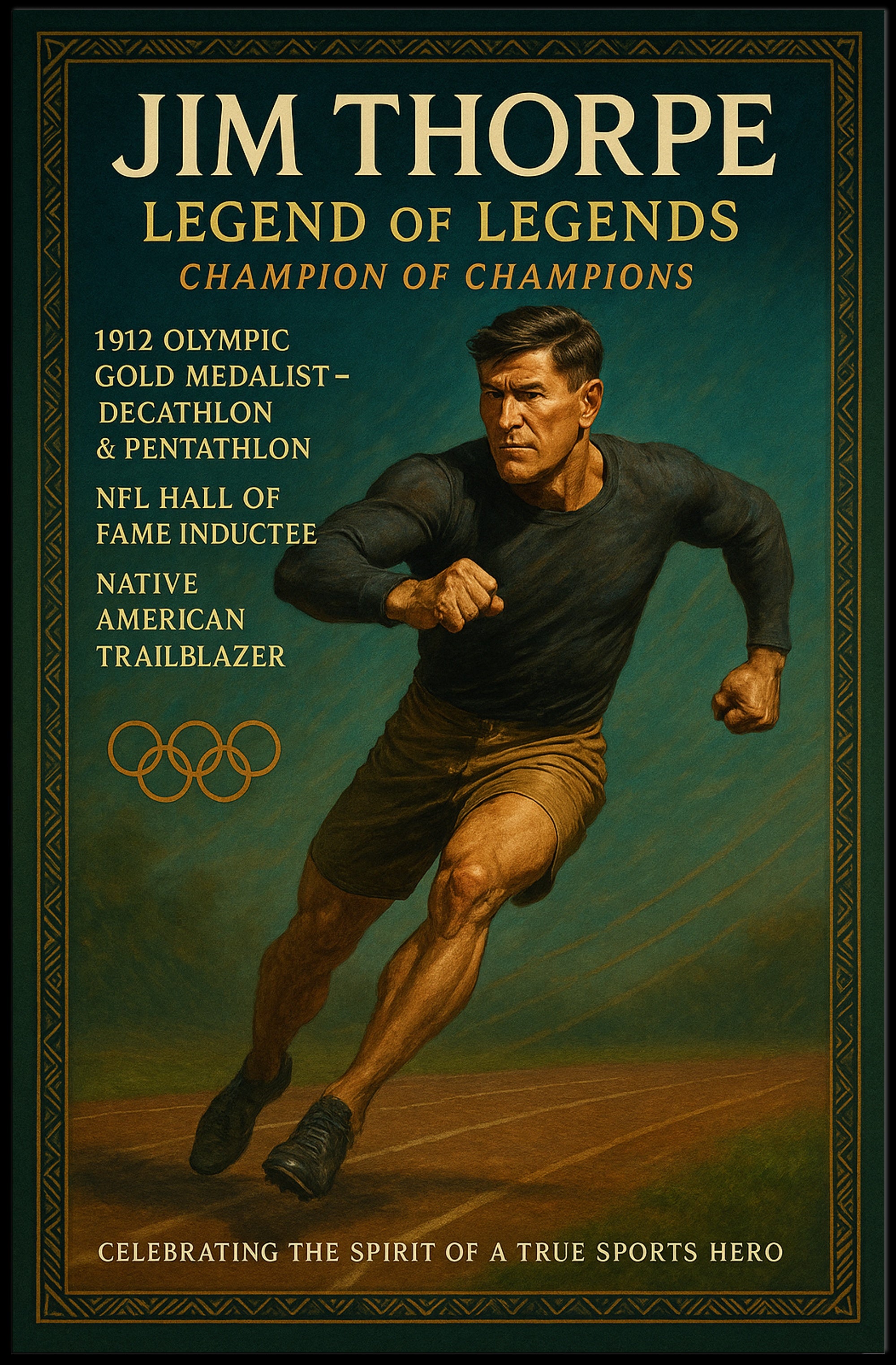 Jim Thorpe – Legend of Legends Poster