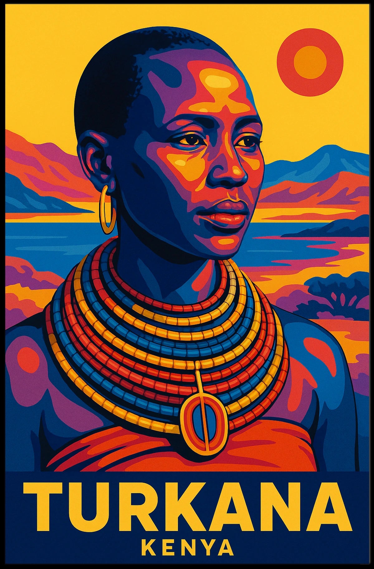 Turkana Kenya Poster