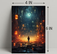 Journey Into The Digital Abyss Poster